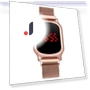 Square LED Touch Men's Watch with Magnetic Woven Strap — Men's Timepieces, Dream shoe edge
