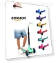 Thumbnail 3 Wheel Foldable Kids Scooter — Push Scooters, SereneLife