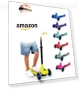 Превью 3 Wheel Foldable Kids Scooter — Push Scooters, SereneLife