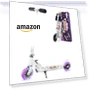 Thumbnail Kids Kick Scooter with Light Up Wheels — Push Scooters, Nattork
