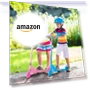 Thumbnail Kids Kick Scooter with Light Up Wheels — Push Scooters, Nattork