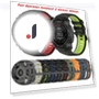 Double Colored Replacement Strap — Smartwatch Straps, Agood