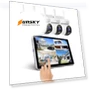 4MP Wireless NVR Kit with 10.1-inch Touchscreen Monitor — Complete Surveillance Systems, SriHome