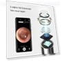 Smart Visual Ear Scoop Endoscope with WiFi — Otoscopes