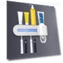 Ultraviolet Toothbrush Sterilizer with Wall Mount — Toothbrush Holders