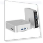 AI Mini PC with AMD Ryzen 7 8845HS, 32GB RAM, 1TB SSD — Compact Desktops, GEEKOM
