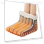 Electric Foot Warmer Slippers with Smart Timer — Foot Warmers, VEVOR
