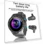 Smartwatch with True Wireless Earbuds — Wearable Accessories, Aipower