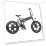 20 Inch Rubber Vacuum Tire Foldable Electric Bike — Electric Self-Balancing Scooters, Mankeel
