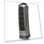 Portable Oscillating Ceramic Space Heater Tower with Digital Display and Remote Control — Portable Heating Solutions, Lasko