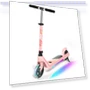 Electric Scooter for Kids with Adjustable Speed and Height, Flash Wheel & Deck Lights — Balance Bikes, LINGTENG