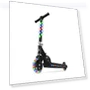 Light-Up Kick Scooter with Adjustable Handlebar and Rear Brake — Push Scooters, Jetson