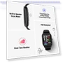 1.85" HD Screen Smartwatch with Heart Rate Monitor, 110+ Sports Modes, IP68 Waterproof — Smartwatches, Poounur