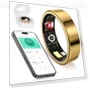 Smart Ring Fitness Tracker - Health Sleep Heart Rate Monitor — Smartwatches, GYSOA