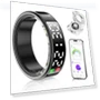 Smart Ring Health Tracker with Display Screen & Touch Button — Smart Rings