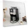10-Cup Drip Coffee Maker with Built-in Grinder, Programmable Brew Coffee Machine — Electric Blade Coffee Grinders, Gevi