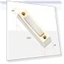Electric Door Bell Chime Kit with Transformer & Push Buttons — Push Buttons, Newhouse Hardware