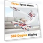 Mini Drone with LED Lights and 3D Flip for Kids and Beginners — Flying Toys, BEZGAR