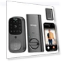 3 in 1 Smart Door Lock with Fingerprint, WiFi Keyless Entry, and 2K HD Camera — Smart Home Security, GHome Smart