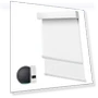 Dual Smart Blind for Window with Valance — Car Window Shades, ZSTARR