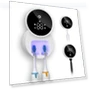 LED Smart Screen UV Toothbrush Cleaner Holder — Toothbrush Holders, Temracha