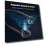 Noise Isolating Wired Earbuds with Microphone — In-Ear Headphones, Jogteg