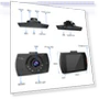 1080P HD Front Dash Cam Car DVR Video Vehicle Camera — Dashboard Cameras, XGODY