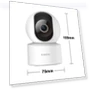 360° PTZ Camera with HD Infrared Night Vision — Security Cameras, Xiaomi