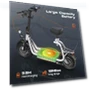 Peak 1200W Electric Scooter with Seat — Push Scooters, Caroma