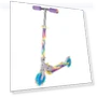 Tie Dye Foldable Scooter with Light Up Wheels — Balance Bikes, Ozbozz