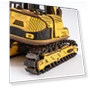 Excavator Engineering Vehicle 3D Wooden Puzzle — Educational, Robotime