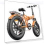 20-Inch Fat Tires Foldable Electric Bike — Electric Vehicles, ENGWE