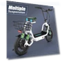 Peak 1200W Electric Scooter with Seat for Adults — Electric Vehicles, Caroma