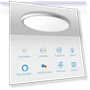Smart LED Ceiling Light Flush Mount — LED, MELEGAN