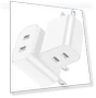 Dual-Port USB-C Fast Charger Block — Chargers, Shenzhen Liuri Technology Co.,Ltd.