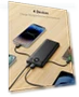 Portable Charger with Built-in Cables and AC Wall Plug — Charging Solutions, VRURC