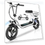 Foldable Electric Scooter with Seat — Electric Self-Balancing Scooters, Caroma