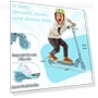 Foldable Kick Scooter with Light Up Wheels — Push Scooters, Feblomst