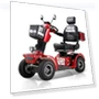 Heavy Duty 4 Wheel Mobility Scooter — Push Scooters, CreekT