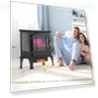 Electric Fireplace Stove — Portable Electric Heaters, ROVSUN