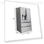 28 Cu. Ft. 4-Door French Door Refrigerator — Cooling Solutions, LG