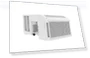 Clearview Window Air Conditioner Unit U-Shaped Adjustable Depth — Ceiling Fans, GE Profile