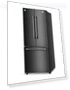 French Door Refrigerator with Built-in Ice Maker — Cooling Solutions, BLACK+DECKER