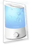 Healthy Top-Refill Cool Mist Humidifier — Air Moisturizers, MEGAWISE