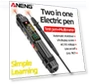 2-in-1 Multimeter Test Pen with VA Color Display — Electrical Testers, ANENG