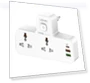 Universal Power Socket with 2 Outlets and 3USB Ports — Power Hubs, LDNIO
