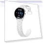 Concave Leopard Print Butterfly 8-shaped Buckle Silicone Watch Band — Bands
