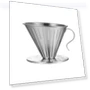 Double-layer Stainless Steel Pour-over Coffee Filter — Permanent