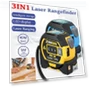 3-In-1 Infrared Laser Tape Measuring — Laser Distance Measuring Tools, Measurin