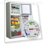 Hanging refrigerator freezer thermometer — Refrigerator